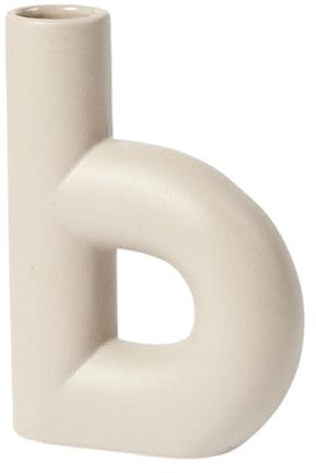 broste Copenhagen Hector Vase B Dove Grey 4,5x13x19cm