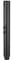 ACEFY Duschkopf wassersparend Dual Function Mode Handbrause Stabhandbrause mit Anti-kalk Dusen Duschbrause massiv Messing Schwarz