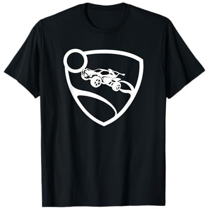 Weißes Rocket League-Logo T-Shirt