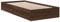 vidaXL Bettgestell, Bett mit Schubladen für Schlafzimmer, Bettrahmen mit Lattenrost, Schlafzimmerbett Einzelbett, Braun Eichen-Optik 100x200cm Holzwerkstoff