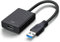 GERUI Adattatore USB a HDMI, USB 3.0/2.0 a HDMI Video Adapter HD 1080P Cavo Grafica Convertitore per PC, Laptop HDTV Compatibile con Windows XP/10/8/7
