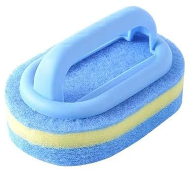 Piscina spugna per la pulizia della piscina, spazzola per la pulizia della piscina, accessori per la pulizia della piscina Spazzola con Spugna per Pulizia Bagno Spazzola di Pulizia Multifunzione