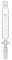 Labasics Embudo de adición, Embudo de Goteo Graduado de Vidrio Borosilicato con Junta Estándar 24/40 y Llave de PTFE para Laboratorio, 100 ml