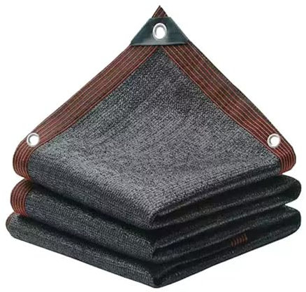 X1NGFU Filet D'Ombrage avec Œillets,Toile Ombrage de Serres Coupe-Vent,Noir Filet Protection Solaire de Jardin,Couverture D'ombrage pour Extérieure,avec Corde,Personnalisable (2m x 3m)