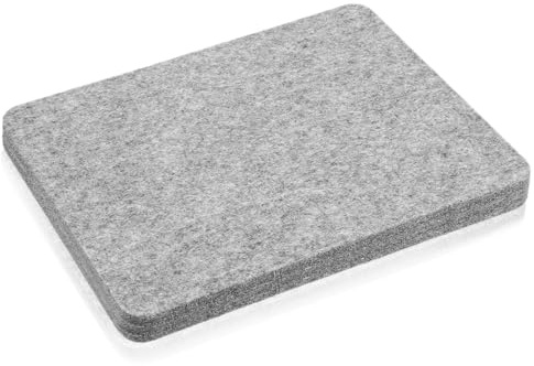 Tweruna Filzunterlage zum Filzen, 20.4 * 25.5 cm Graue Schwammunterlage, Filzunterlage, Große Filzmatte für Alle Wollfilzmaterialien