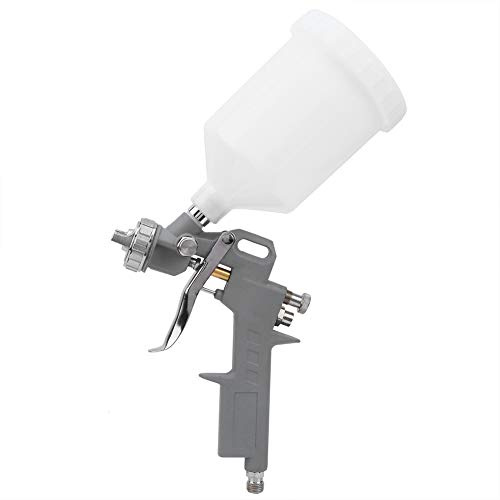 ZAICOLER Pulvérisateur de Peinture Aérographe Efficace à Alimentation par gravité pour Meubles et Voitures, Outil de Peinture pour Apprêts Ménagers et Industriels, Alliage D'aluminium 1,5 Mm S-990P