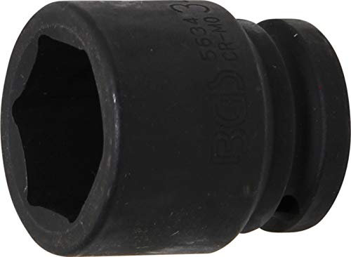 BGS 5634 | Llaves de vaso impacto hexagonal | entrada 20 mm (3/4) | 34 mm