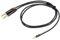 PROEL CHLP170LU15 Cavo audio professionale con Nodo ad Y e connessioni Jack 3.5 Stereo a 2 Jack 6.3 Mono 1,5 metri, Nero