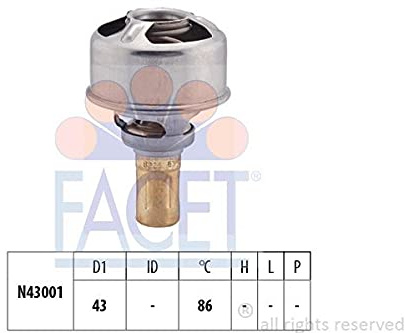 Facet 7.8247 Thermostat, Kⁿhlmittel