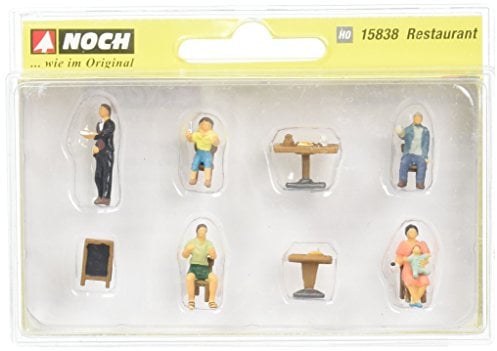 Noch - 15838 - Modélisme Ferroviaire - Figurine - Restaurant