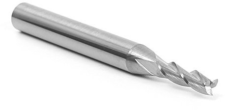 Yonico 31310-SC - Upcut Spiral End Mill CNC Router Bit, Diameter: 1/8, Cutting Height: 1/2, Flutes: 3-1/4 Shank