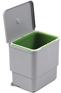REJS Pull Out Kitchen Waste Bin With Swing Lid SESAMO 1