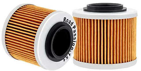 Road Passion Filtro Olio per F650GS ABS 650 2000 2001 2002 2003 F650 GS ABS 652 2005(2 per pacchetto)