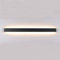 K-Bright LED Badlampe Wandleuchten Innen, 35W, IP44, 110cm Mordern Wandlampe LED Wandbeleuchtung für Wohnzimmer Schlafzimmer Treppenhaus Flur Warmweiß 3000K,Schwarz