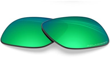 BLAZERBUCK Verres de rechange polarisés anti-sel pour Oakley Holbrook XL OO9417 - Vert émeraude