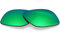 BLAZERBUCK Verres de rechange polarisés anti-sel pour Oakley Holbrook XL OO9417 - Vert émeraude