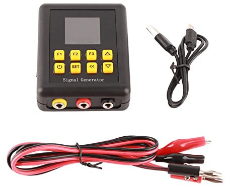 Generatore di Segnali Multifunzione, 4-20m A 2-10V PWM Generatore di Segnali Portatile Regolabile da Impulso Rettangolare Sinus Triangular Wave Batteria Integrata