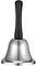 VABNEER Handglocke Glocke Klingel Hand Tischglocke Rezeptionsklingel Tischklingel Anrufsglocke(Silber)