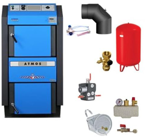 Atmos DC22GSE Holzvergaser Komplettset 1 | 23 kW