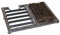Vintage Decor ® Cast Iron Boot Jack Scraper & Brush Garden 33 x 10 x 30cm
