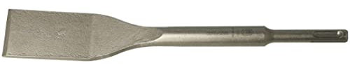 Heller Tools 1218 Enduro Meißel, Fliesenmeißel, zum Enfernen von Fliesen, SDS-plus, 40 x 200 mm, fliesenmeißel sds, fliesen entfernen, sds max fliesenmeißel, fliesenmeissel, beton, stein, Grau