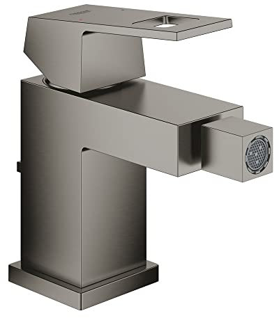 GROHE EUROCUBE DN 15 - Batteria per bidet, con una sola mano, colore: grafite