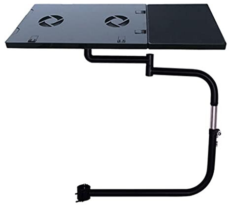 Soporte para Ordenador portátil, Silla, Brazo, Soporte para Ordenador portátil, Soporte para Teclado, Mesa de Ordenador, Escritorio, Pinzas de Mesa, Pinzas para Silla, Funda de Teclado,