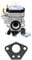 QWORK Carburatore 22cc 26cc 33cc 34cc 36cc 11mm, per tagliasiepi, decespugliatore, motore motosega