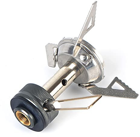 TECKEEN Camping Titanium Mini Estufa de Alcohol Quemador de Espíritu Todo en Uno Estufa de Camping Estufa de Gas Cocina de Horno de Campamento