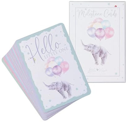 Wrendale Designs - Baby-Meilensteinkarten