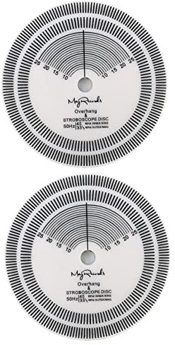 Supvox 2st Geschwindigkeit Messung Für Schallplatten Spieler Alben Auf Vinyl Kalibrierscheibe Schallplattentester Runde Stroboskopscheibe Trauriges Vinyl Acryl Patrone Grammophon Weiß