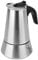 HOME SOLAZZIA Cafetière Italienne induction 300ml 6 Tasses en acier inoxydable Convient pour tous types de cuisinières, Cafetière Moka Compatible avec Plaque à Induction (6 Tasses 300ml)