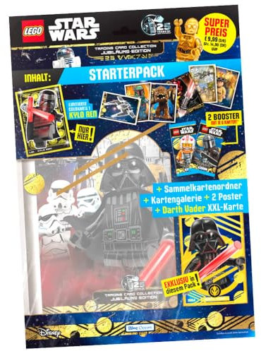 Lego Star Wars Karten Trading Cards Serie 5 - Jubiläum Sammelkarten (2024) - Auswahl (1 Starter)