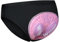 Perfeclan Intimo da Ciclismo da Donna Intimo Sportivo Imbottito 3D Pantaloncini da Donna Traspiranti Slip da Bici per Ciclismo su Strada da Donna, Nero e Rosa, S