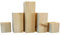 BAVASTYLE Holz Dekosäulen Set - 5 Holzsäulen 10x10cm (10cm, 20cm, 30cm Höhe) aus PEFC Zertifizerten Fichtenholz - Natürliche Blumenständer aus Holz als Wohnzimmer Deko