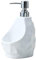 Toilet Brush Toilet, Liquid Dispenser Soap Dispenser Dispenser with Sponge Holder, Ceramic Dish Soap Dispenser Pump Bottle and Liquid Sponge Holder