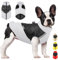 YOUYIKE Hundemantel für Hunde, Hundekleidung, Hundemantel Wasserdicht Hundejacke Winter Warme Jacke für Kleine Mittelgroße Hunde Hundebekleidung Warm Haustier Kleidung für Kaltes Wetter (Grau, S)