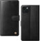 AIMOYU for iPhone 15 Case, Flip Wallet Leather Phone Case with [4 Card Slots] [Kickstand] [RFID Blocking] Magnetic Protective Shockproof Cover for iPhone 15 Phone Case - Black