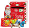 Windel | Briefkasten aus Metall, Weihnachtsdekoration, Pralinen, Milch und Gummibonbons | Geschenkdose mit Pralinen, Milch und Süßigkeiten - 132 Gr