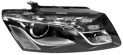 LMYSLCDW Auto Frontleuchten für Audi Q5 2010-2012,Auto-Frontleuchten Zubehör Modifizierte Scheinwerferbaugruppe Zubehör Ersetzen,R
