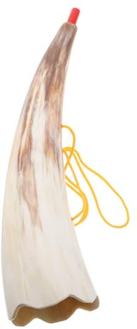 ibasenice Piraten-performance-requisiten Aus Natürlichem Ochsenhorn Für Cosplay Halloween-party Und Themenveranstaltungen Einfach Zu Bedienen Und Langlebig