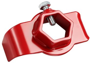 Rotary Tiller Oil Seal Guard 104mm Manganese Steel 32 Shaft Cover with Six-Sided Opening and Bolt Fixing for Compact Tiller Maintenance Shaft Cover Compact Accessory Cultivator Guard Grass Wrap Mud