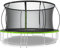 ZIPRO JumpPro Premium Trampolin Outdoor, Gartentrampolin für Kinder, mit Innennetz, Wetterfest, UV-Schutz, Einfache Montage, Belastbar bis 150 kg, Ø 252/312/374/435/496 cm
