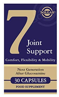 Solgar 7 Vegetable Capsules - Supports Mobility, Flexibility - Aids Release of Joint Enzymes - With Collagen and Vitamin C ,30 Count (Pack of 1)