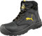 Puma Safety Shoes Borneo Black Mid S3 HRO SRC, Puma 630411-202 Unisex-Erwachsene Sicherheitsschuhe, Schwarz (schwarz/gelb 202), EU 46
