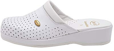 Scholl Unisex Back Guard Schuh f r Medizinisches Fachpersonal, Weiß, 39 EU