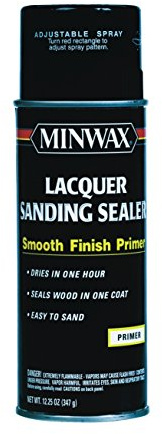 Minwax Smooth Clear Oil-Based Lacquer Sanding Sealer 12.25 Oz. - Ca
