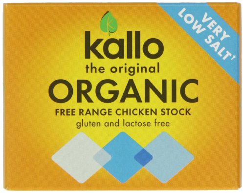Kallo Foods Organic Chicken Stock Cube 48 g (Pack of 5)