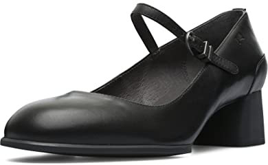 Camper Damen Katie Mary Jane Halbschuhe, Schwarz (Black 1), 38 EU