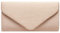 Caspar TA500 elegante Damen Satin Clutch Tasche Abendtasche, Farbe:rosa, Größe:Einheitsgröße